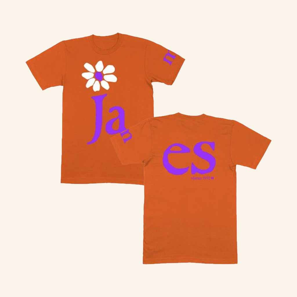 James Merch Orange Ja M Es T-Shirt Unique Gifts For Music Lovers James Merch Orange Ja M Es T-Shirt Unique Gifts For Music Lovers