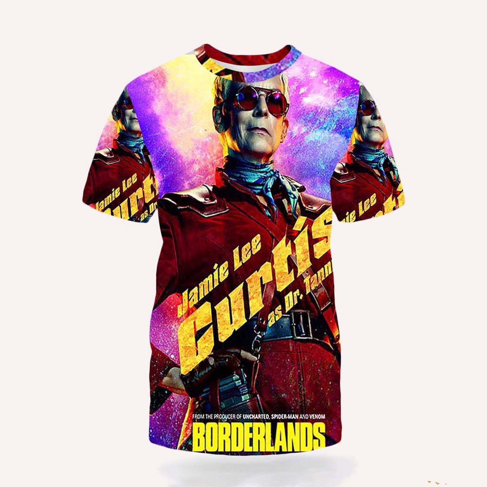 Jamie Lee Curtis as Dr Patricia Tannis in Borderlands Official Poster Shirt Gifts For Fans