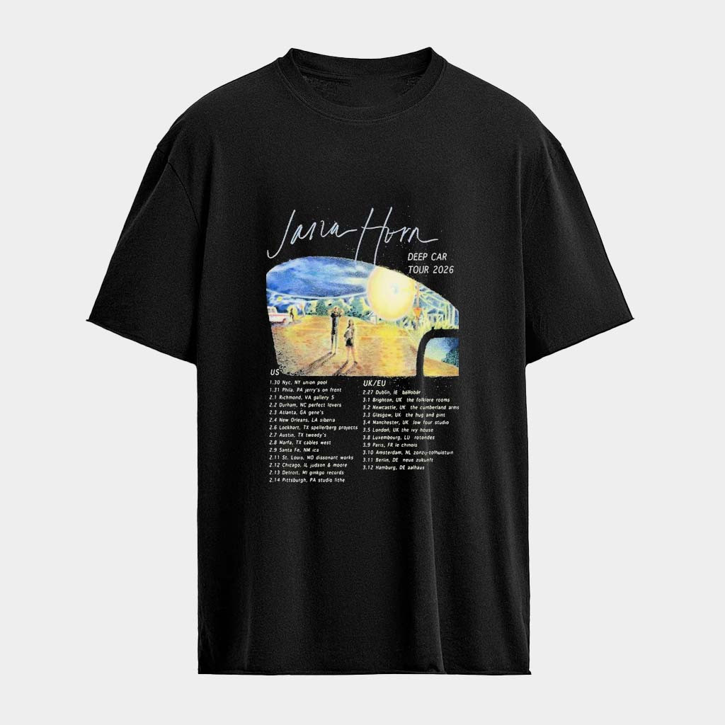 Jana Horn Deep Car Tour 2026 Dates T-shirt Jana Horn Merch Music Lover Gift Ideas For Him