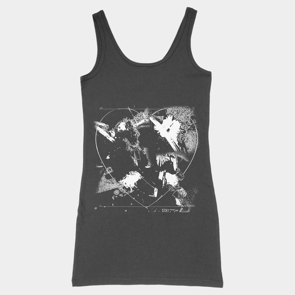 Jane Remover Merch JR Heart Tank Black Music Lover Gift Ideas For Her