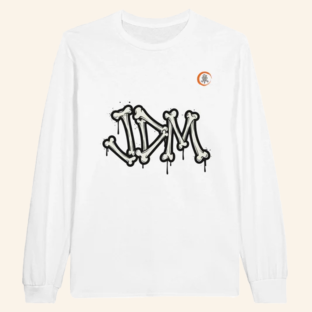 Japan Car Direct Merch JDM Down To The Bone Adult Long Sleeve T-Shirt Xmas Gifts For Husband