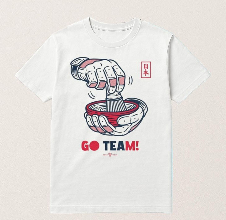 Japan Go Team Matcha Tea Ceremony T-Shirt Japanese Culture Pride Fan Shirt Best Gift For Japan Lovers