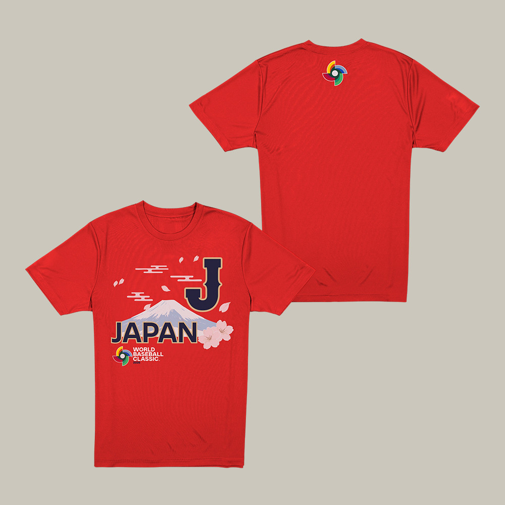 Japan New Era World Baseball Classic T-Shirt Team Japan Baseball Merch Best Fan Gift