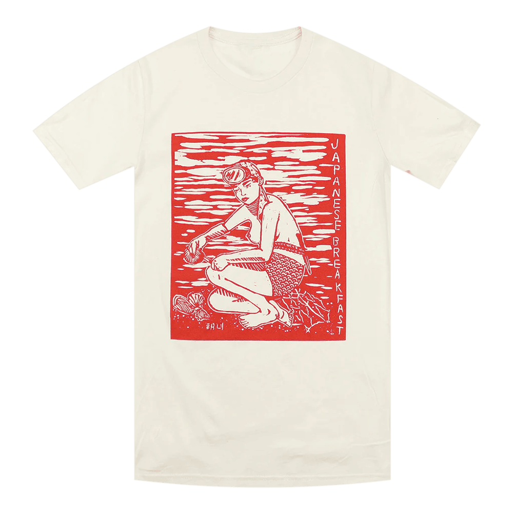 Japanese Breakfast Merch Japanese Crops Diver Cream T-Shirt Fathers Day Presents Japanese Breakfast Merch Japanese Crops Diver Cream T-Shirt Fathers Day Presents