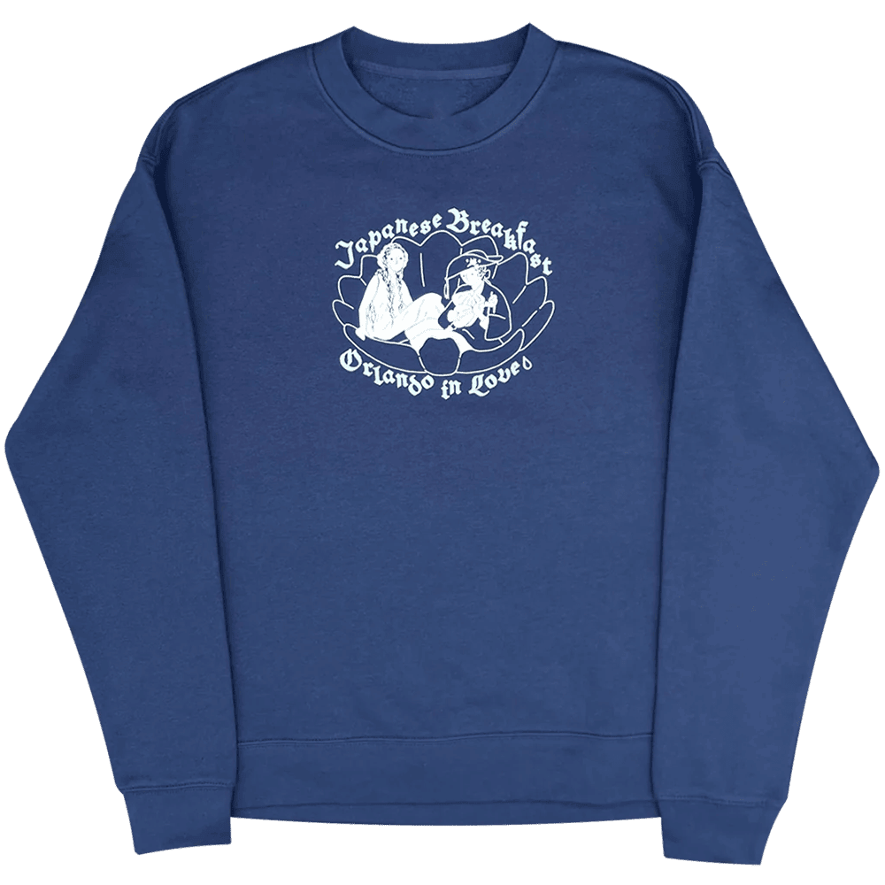 Japanese Breakfast Merch JB Blue Sweatshirt First Fathers Day Gift