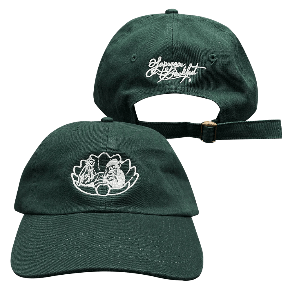 Japanese Breakfast Merch JB Green Embroidered Hat Best Father's Day Gifts Japanese Breakfast Merch JB Green Embroidered Hat Best Father's Day Gifts