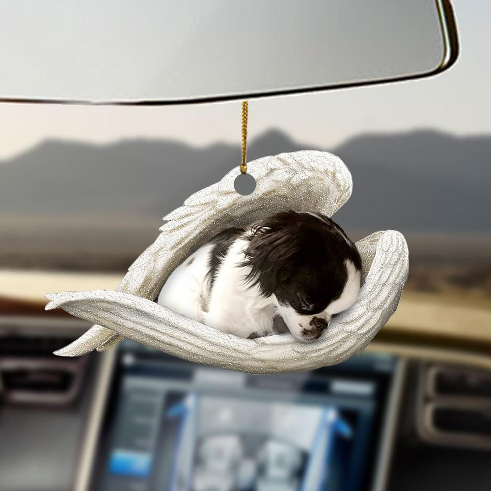 Japanese Chin sleeping angel Japanese Chin lovers dog lovers ornament