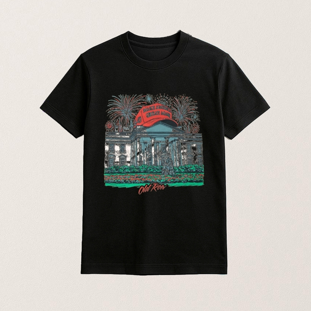 Jarren Duran MAGA Shirt Make America Great Again Hat On White House Shirt Gifts For Trump Fans