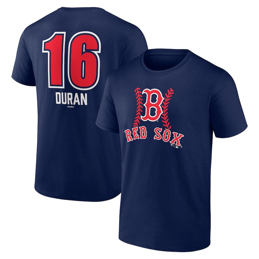 Jarren Duran T-Shirt Men's Boston Red Sox Fastball Player Name And Number Shirt Fan Merch