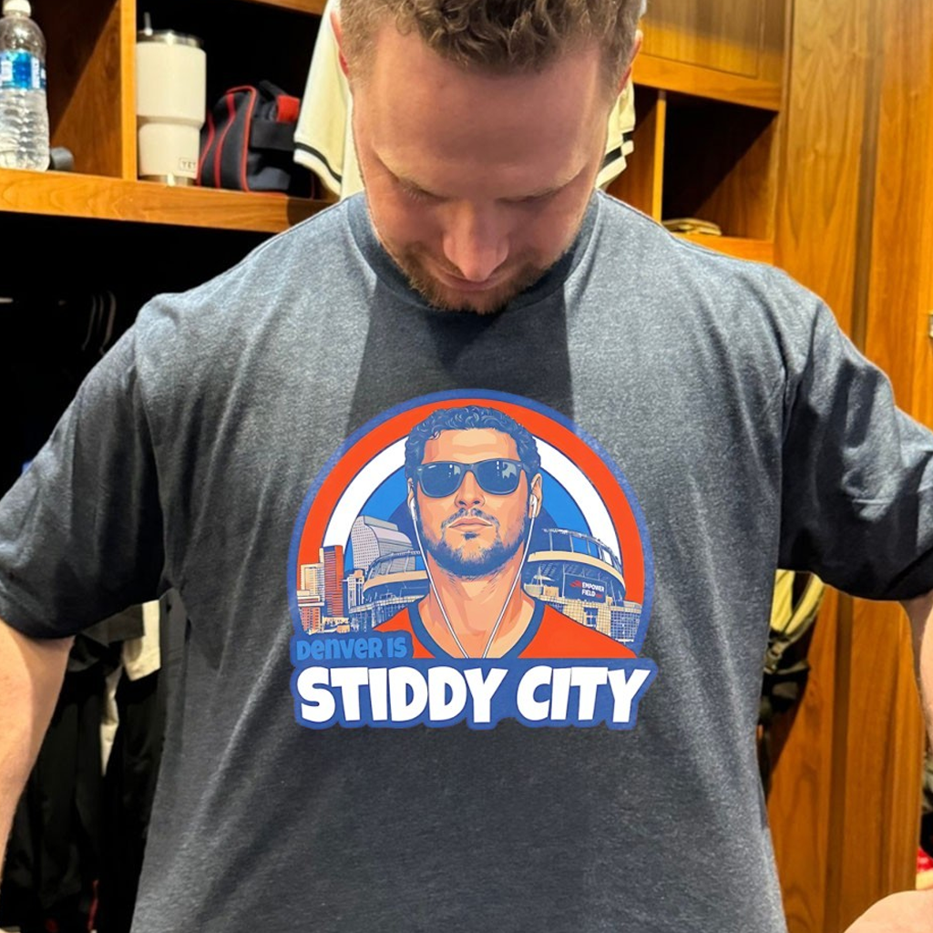 Jarrett Stidham Denver Is Stiddy City Shirt Jarrett Stidham Merch Football Fan Gift Ideas
