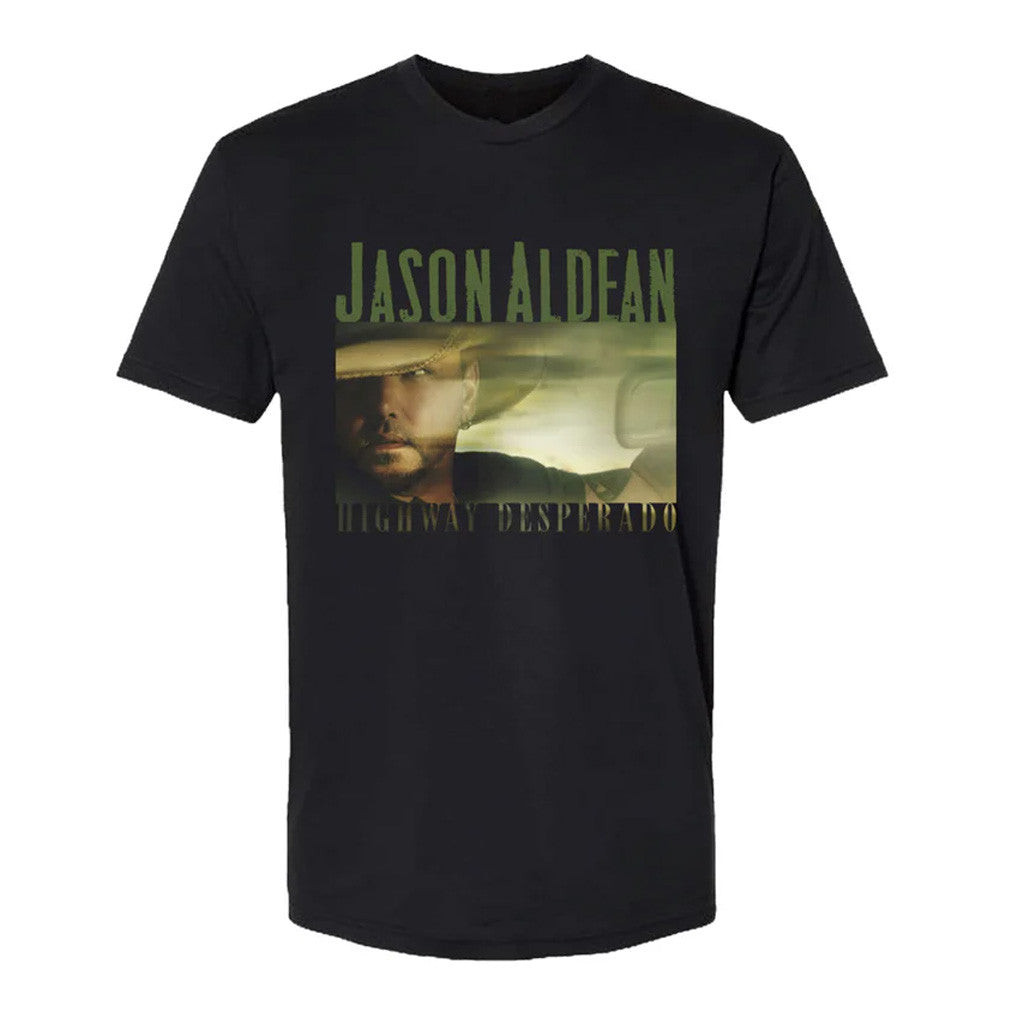 Jason Aldean Merch Tour 2025 Highway Desperado T-Shirt Gift Ideas For Him Jason Aldean Merch Tour 2025 Highway Desperado T-Shirt Gift Ideas For Him