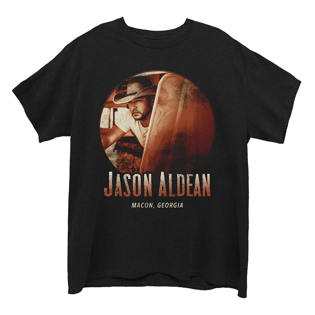 Jason Aldean Merch Tour 2025 Macon Georgia T-Shirt Gifts For Boyfriend Jason Aldean Merch Tour 2025 Macon Georgia T-Shirt Gifts For Boyfriend