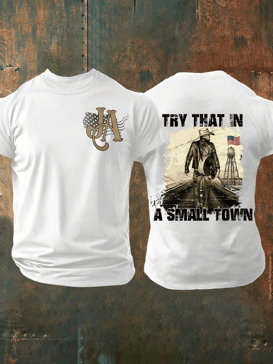 Jason Aldean Merch Try That In A Small Town T-Shirt Country Music Tee Jason Aldean Fan Gifts