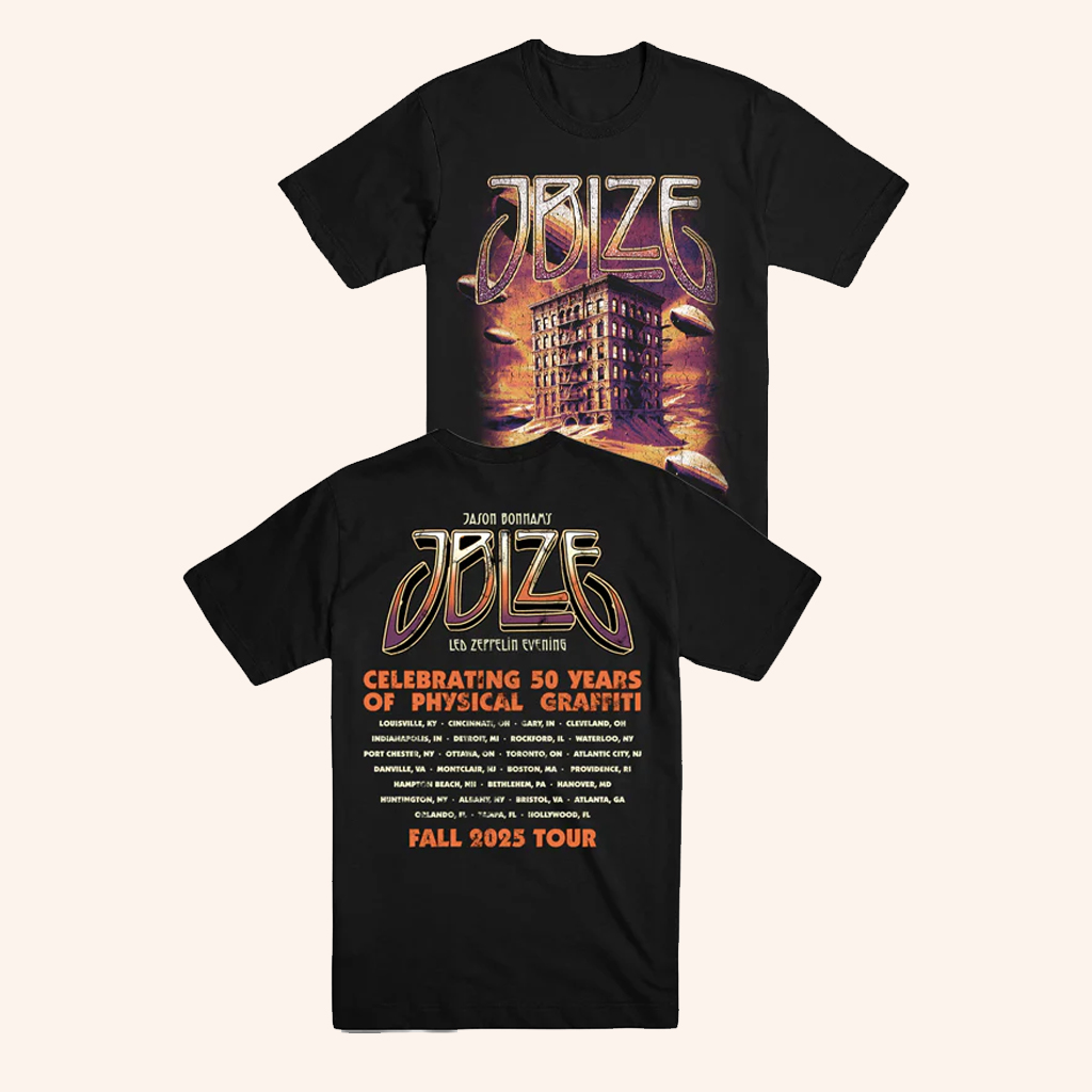 Jason Bonham Merch JBLZE Shirt Physical Graffiti Tour Part 3 T-Shirt Gifts For Fans Jason Bonham Merch JBLZE Shirt Physical Graffiti Tour Part 3 T-Shirt Gifts For Fans