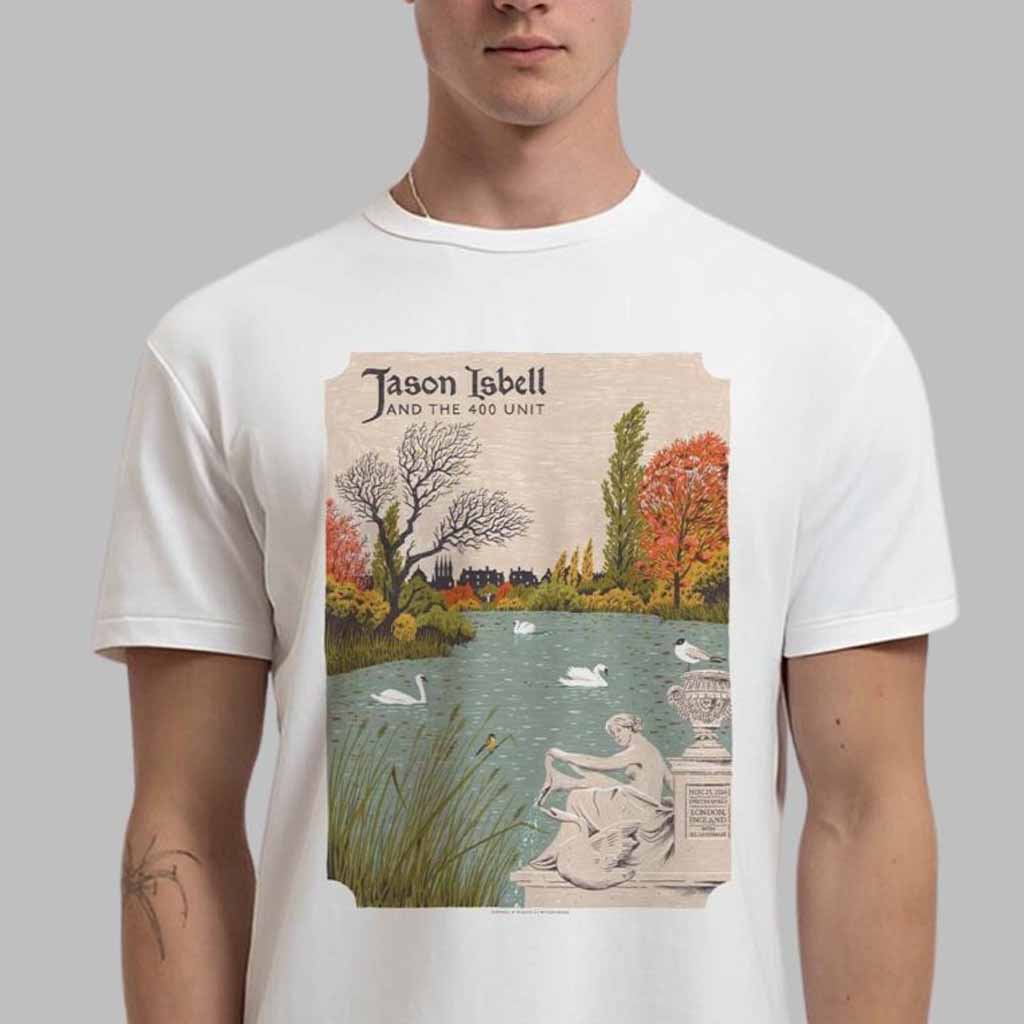 Jason Isbell And The 400 Unit Poster For Show In London England At Eventim Apollo On November 25 2024 T-Shirt Gifts For Son