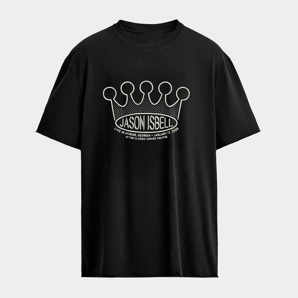 Jason Isbell The Classic Center Theatre In Athens GA Jan 17 2026 T-shirt Jason Isbell Merch