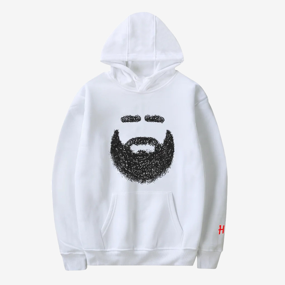 Jason Kelce Beard Hoodie New Heights Hooded Sweatshirt Gift For Fans