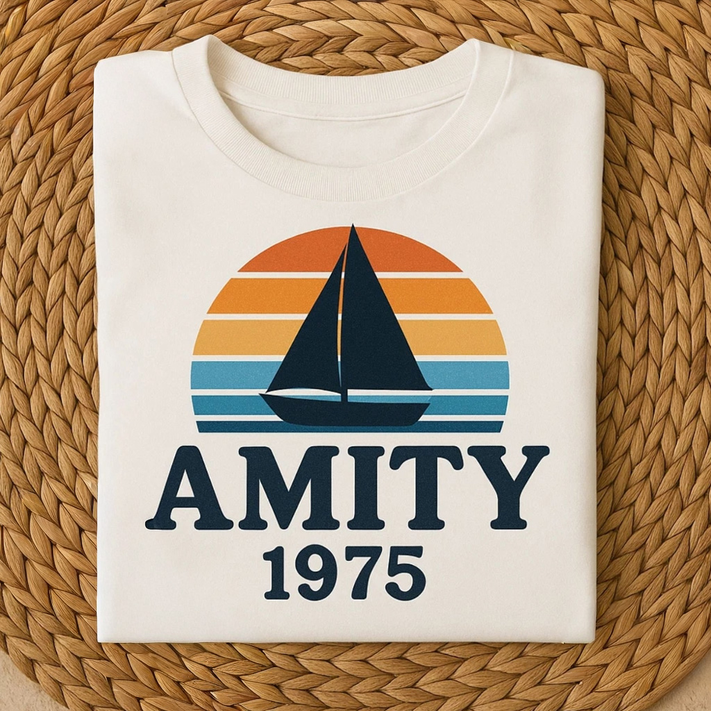 Jaws Amity 1975 Shirt Birthday Gift Ideas For Husband Jaws Amity 1975 Shirt Birthday Gift Ideas For Husband