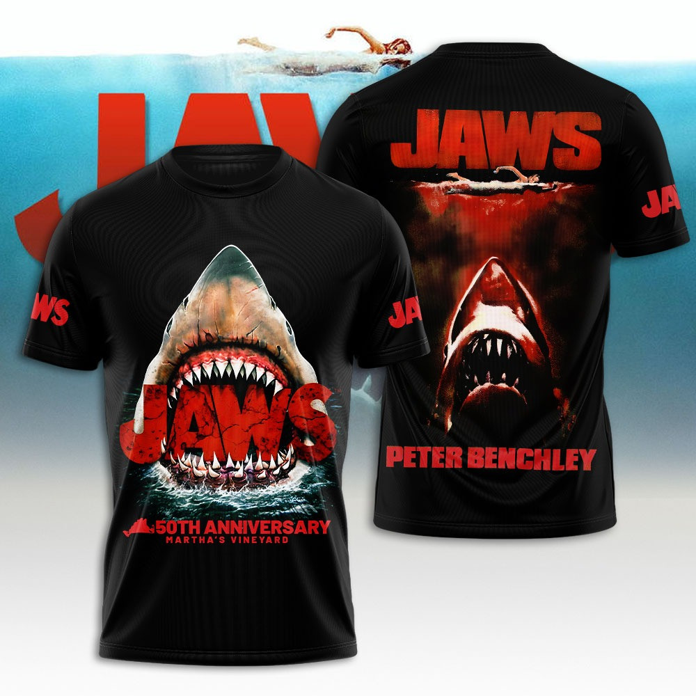 Jaws Peter Benchley 50th Aniversary Martha's Vineyars Gifts For Movie Fans