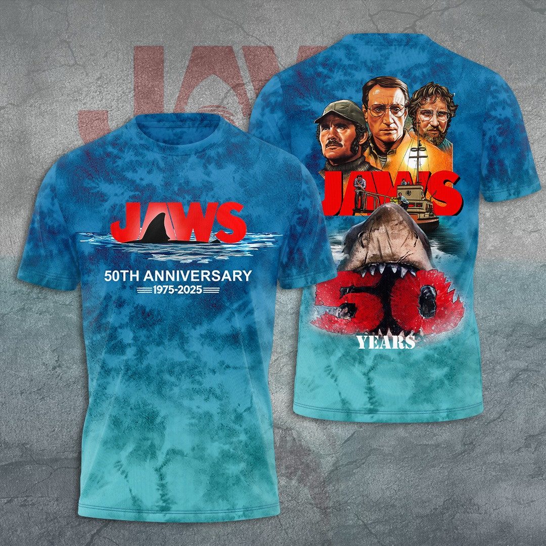 Jaws Thank You For Your Memmories 50th Anniversary T-Shirt Best Gifts For Fan Lover