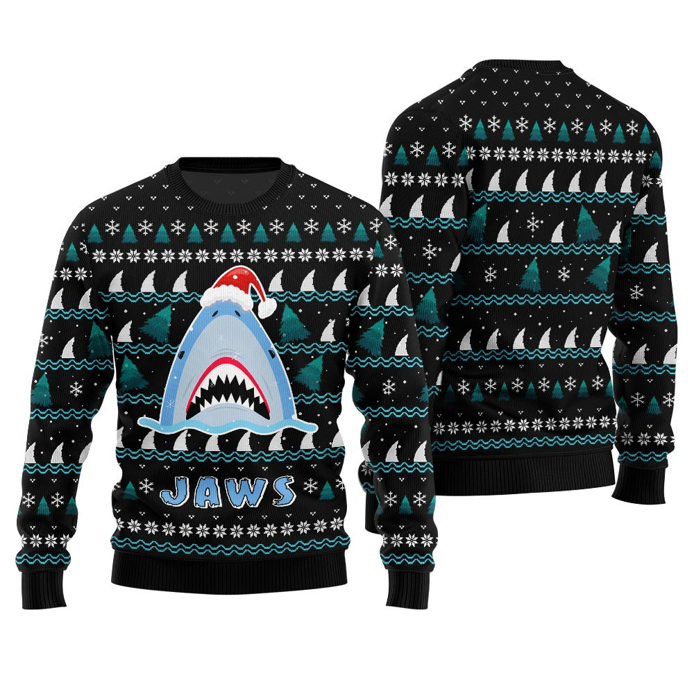 Jaws Ugly Christmas Sweater Exclusive Christmas Sweater Merch Gift Edition