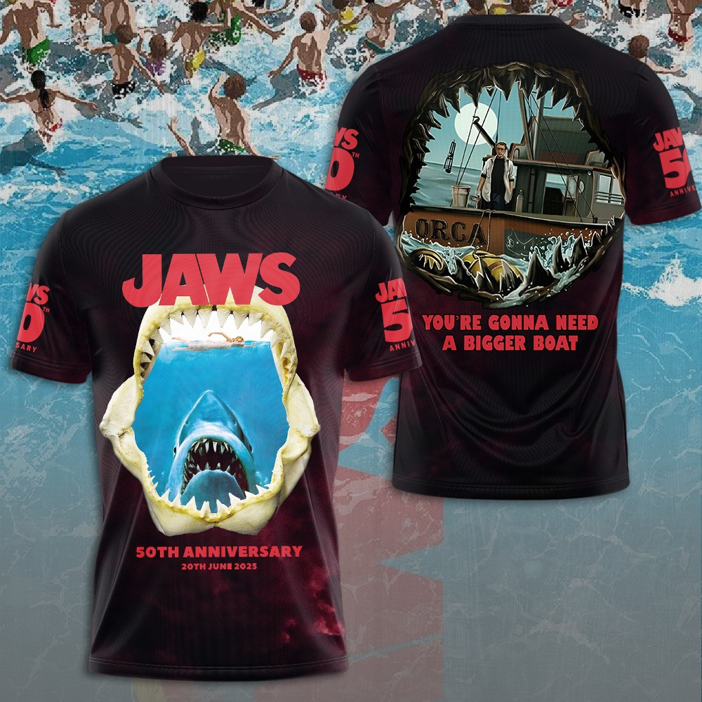Jaws You'll Gonna Need A Bigger Boat T-Shirt Gifts For The Movie Enthusiast