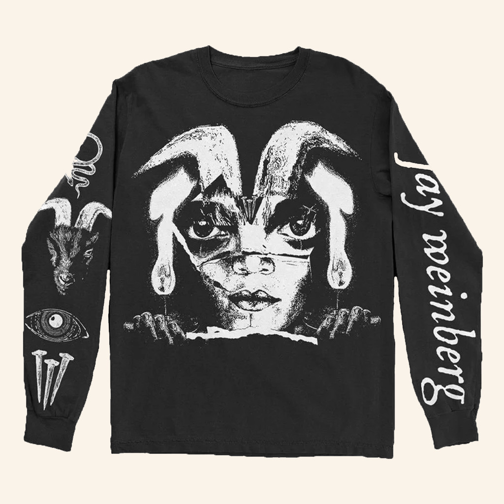 Jay Weinberg Merch JW X Garjk Collab Long Sleeve T-Shirt Gift Ideas For Music Lovers Jay Weinberg Merch JW X Garjk Collab Long Sleeve T-Shirt Gift Ideas For Music Lovers
