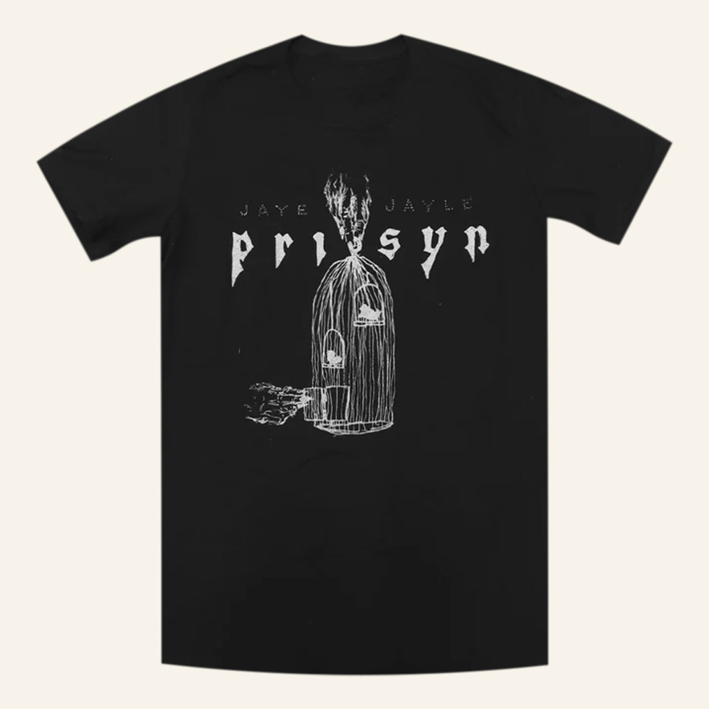 Jaye Jayle Merch Cage Prisyn Black T-Shirt Best Christmas Gifts For Husband Jaye Jayle Merch Cage Prisyn Black T-Shirt Best Christmas Gifts For Husband