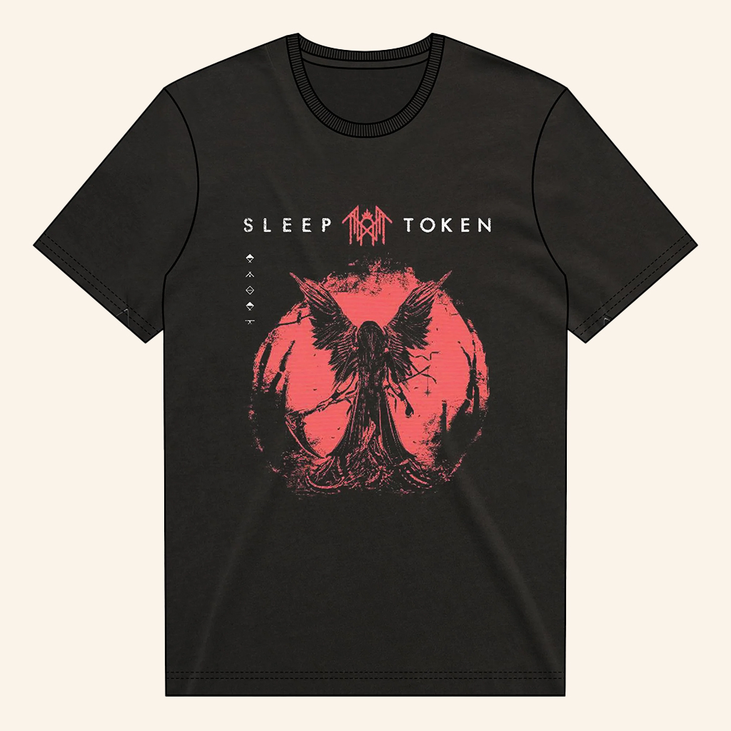 JB Hi Fi Merch Sleep Token Reaper T-Shirt Presents For Rock Music Lovers JB Hi Fi Merch Sleep Token Reaper T-Shirt Presents For Rock Music Lovers
