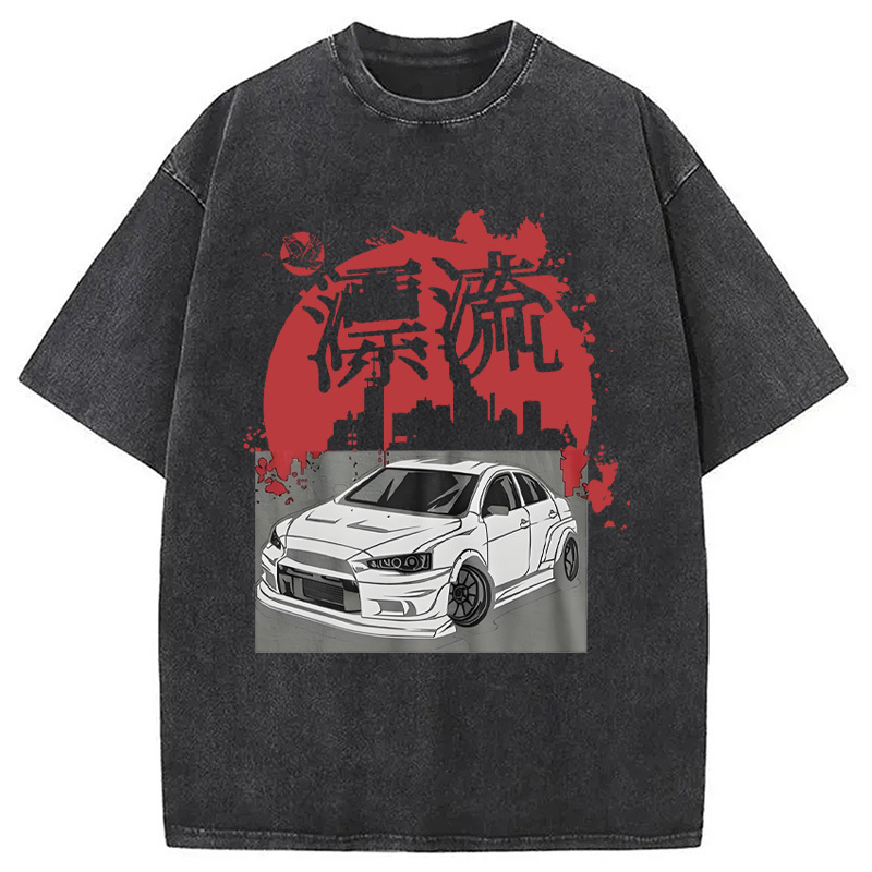 JDM Japan Washed T-Shirt Classic Graphic Fashion Tee Gifts For Sister