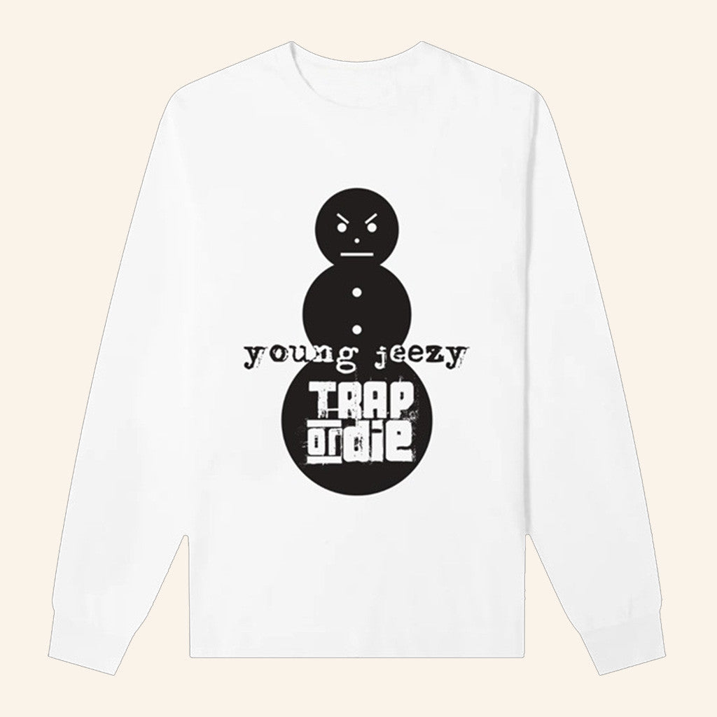 Jeezy Snowman Shirt Young Jeezy Trap Or Die Long Sleeve T-Shirt Him Gifts Jeezy Snowman Shirt Young Jeezy Trap Or Die Long Sleeve T-Shirt Him Gifts