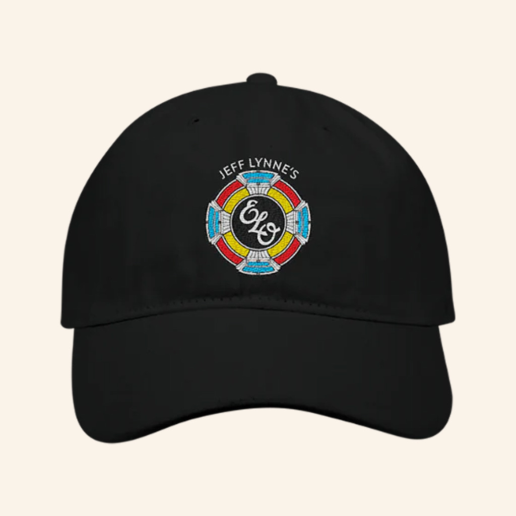 Jeff Lynne's Elo Merch Spaceship Embroidered Hat Christmas Present For Husband Jeff Lynne's Elo Merch Spaceship Embroidered Hat Christmas Present For Husband