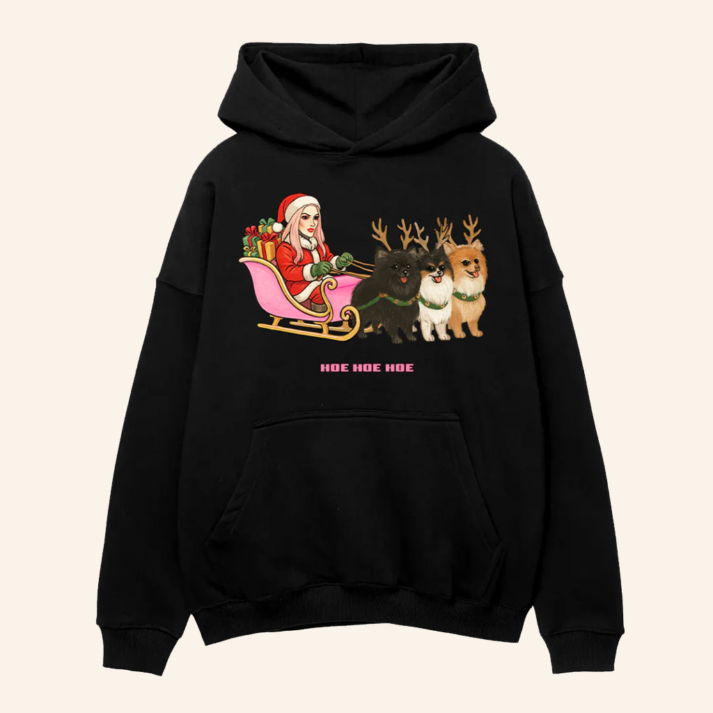 Jeffree Star Cosmetics Merch Hoe Hoe Hoe Holiday Hoodie Christmas Gift Ideas For Wife