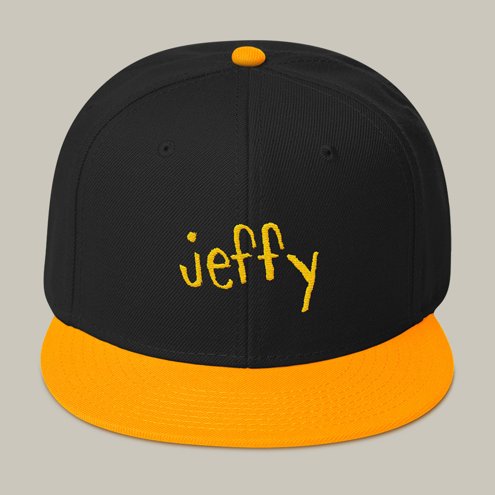 Jeffy Snapback Hat SuperMarioLogan Merch Unique Gift For Best Friends