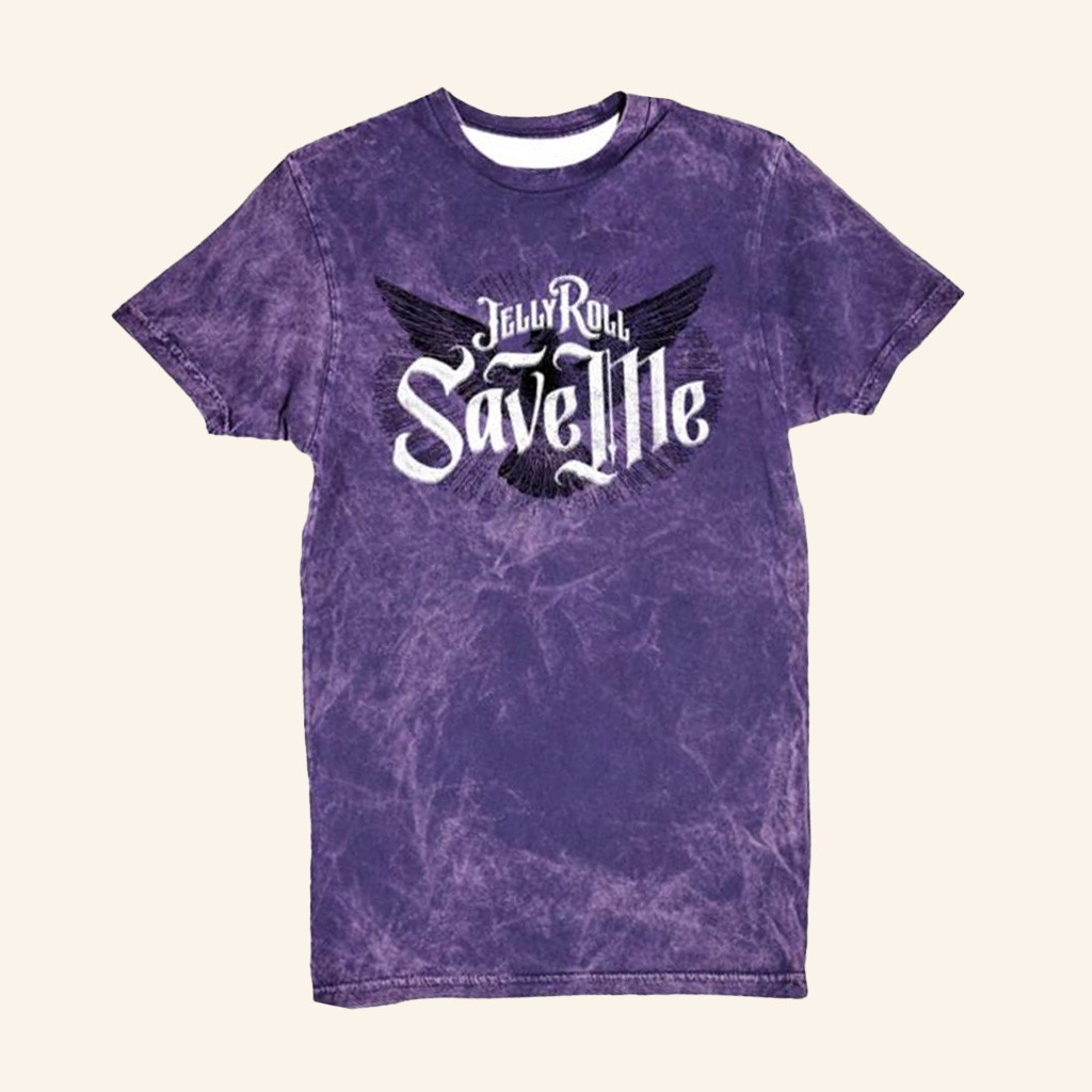 Jelly Roll 615 Merch Dove Glow Save Me T-Shirt Music Related Gifts For Guys