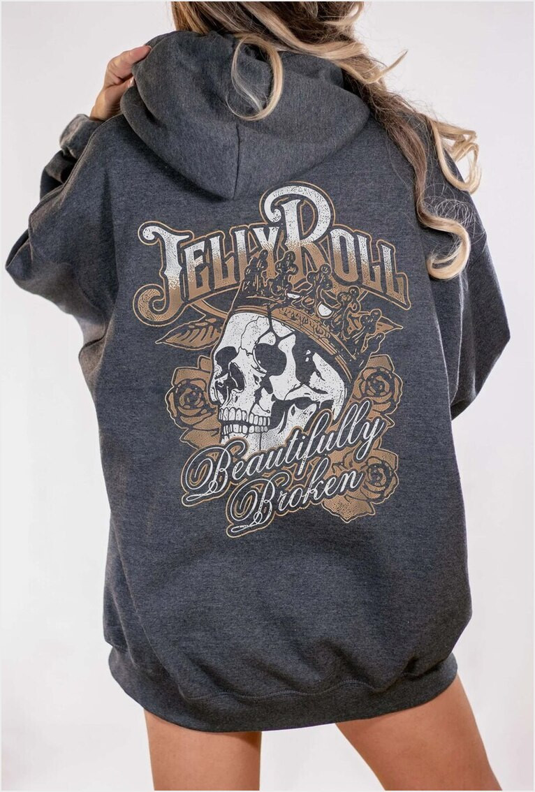 Jelly Roll Hoodie Retro Jelly Roll Somebody Save Me From Myself Gifts For Him Merch Clothing