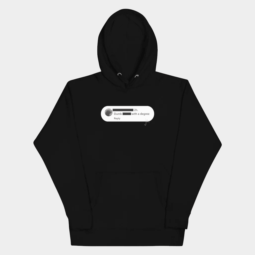 Jen Hamilton Merch Dumb With A Degree Hoodie Best Gifts For Brother