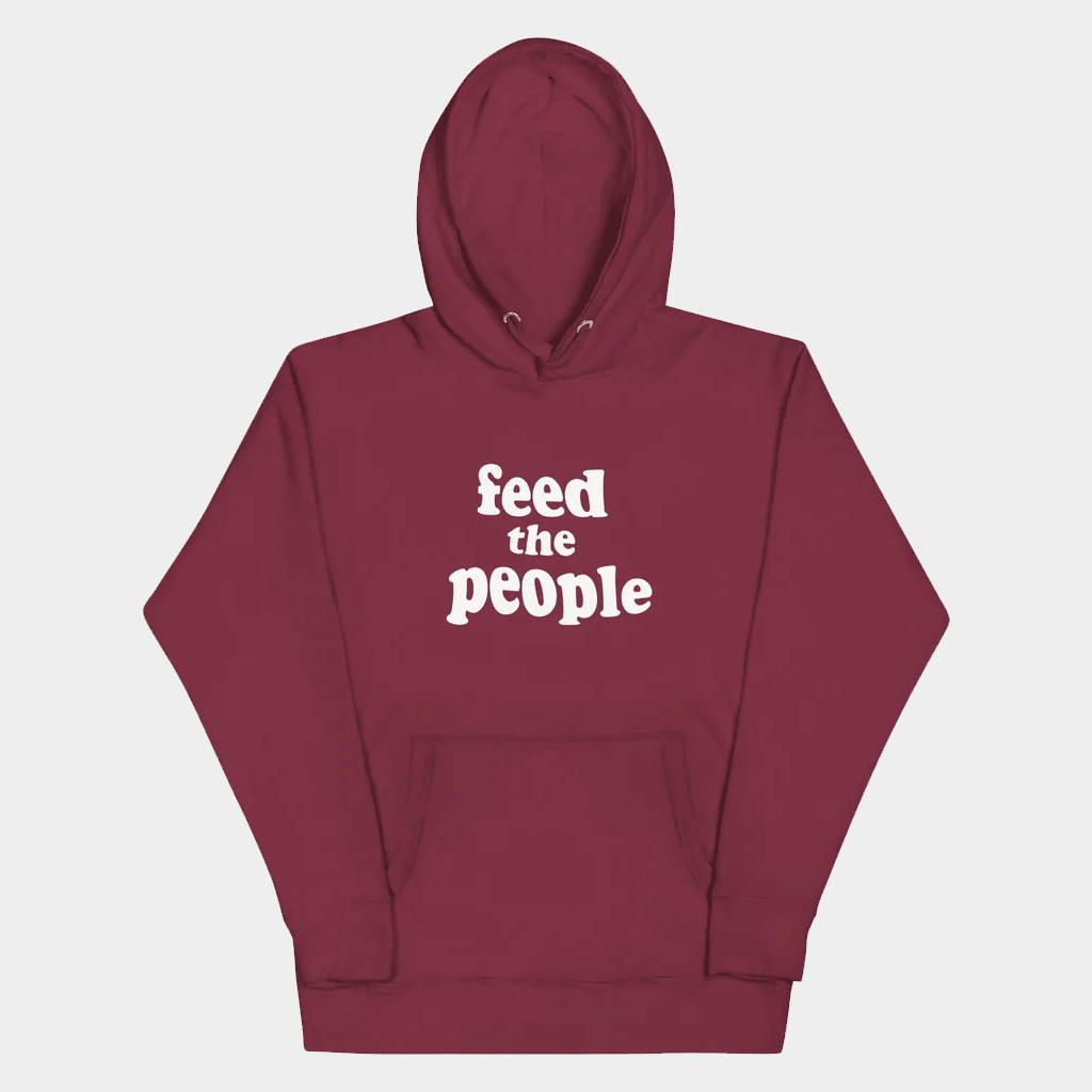Jen Hamilton Merch Feed The People Hoodie Birthday Present For Wife