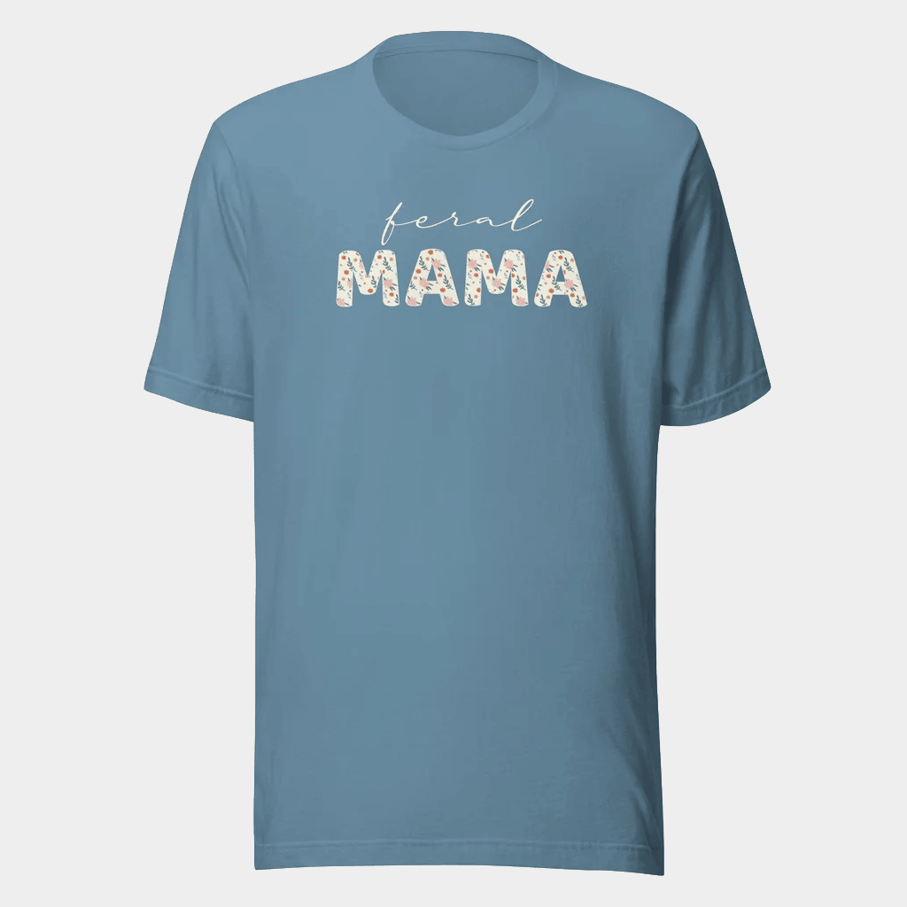 Jen Hamilton Merch Feral Mama T-Shirt Birthday Gift Ideas For Wife