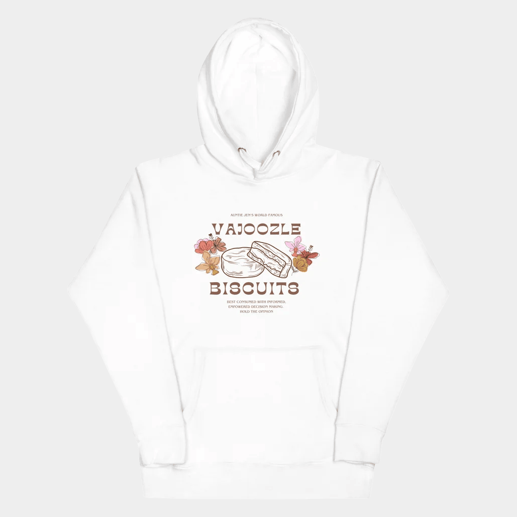 Jen Hamilton Merch Vajoozle Biscuit Hoodie Birthday Gift For Sister