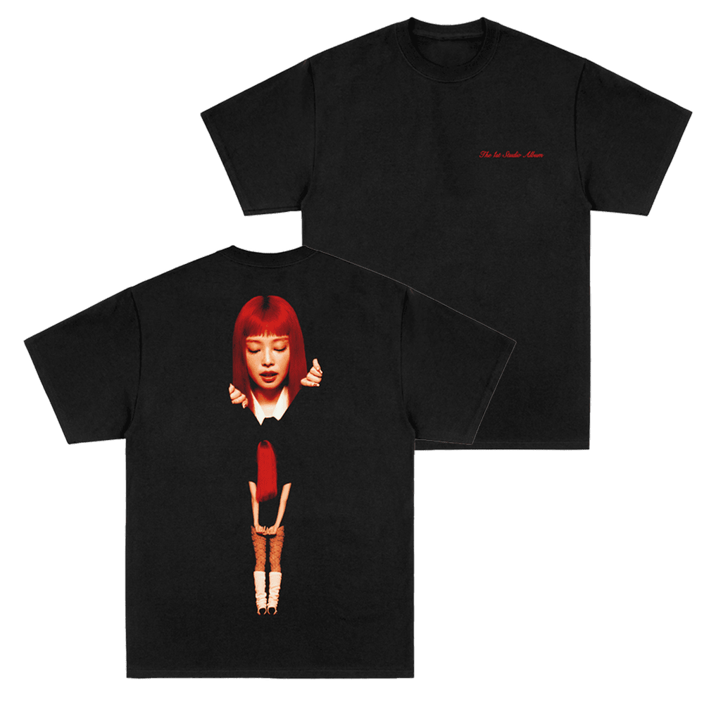 Jennie Merch Ruby Black Album Kpop T-Shirt Music Lovers Gifts For Fans Jennie Merch Ruby Black Album Kpop T-Shirt Music Lovers Gifts For Fans