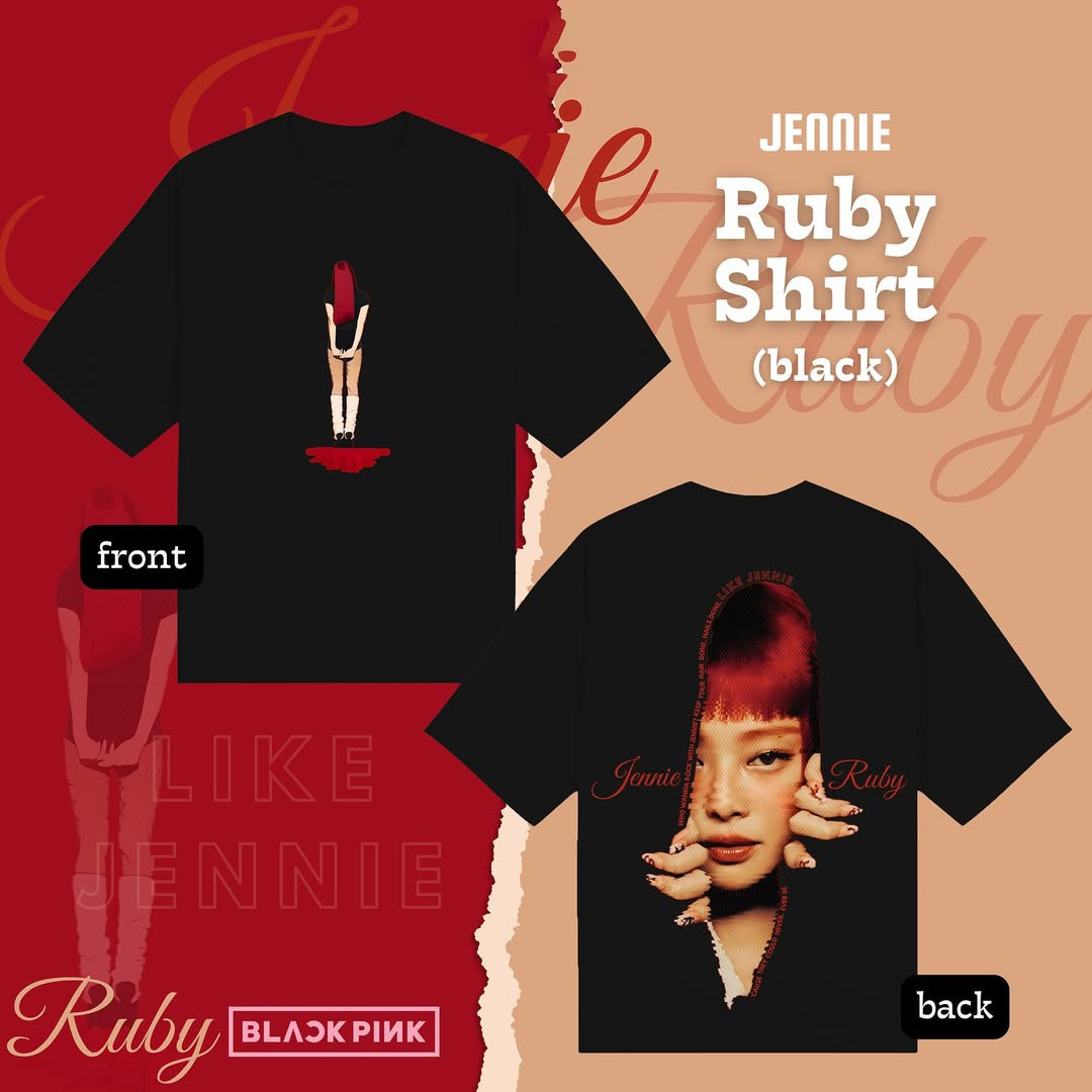 JENNIE RUBY Inspired T-Shirt Unique Gifts For Music Lovers