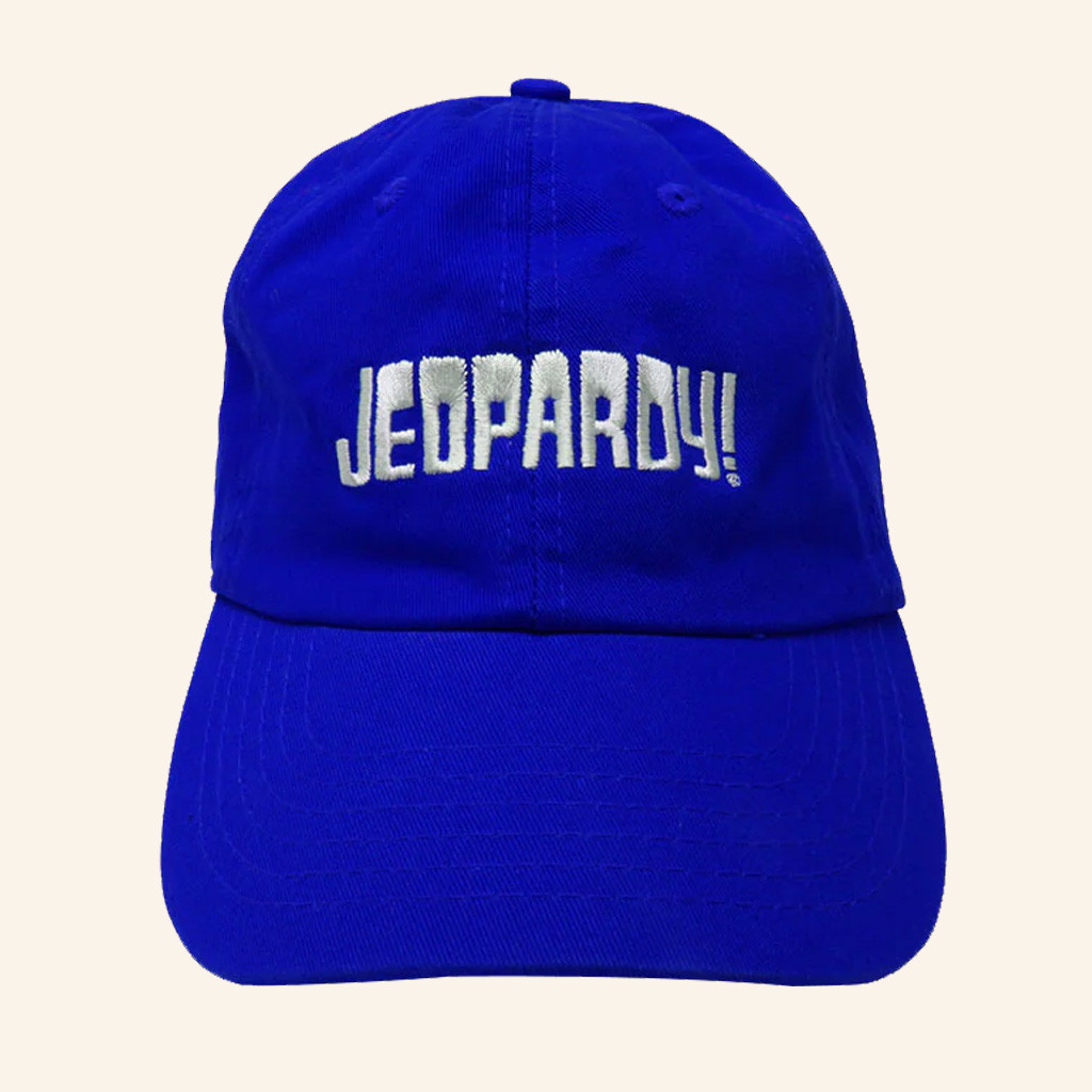 Jeopardy Merch Jeopardy Embroidered Hat Christmas Present Ideas For Boyfriend