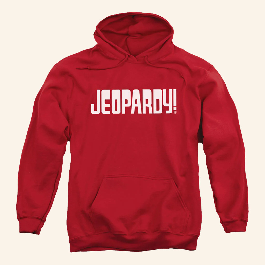 Jeopardy Merch Jeopardy Logo Hoodie Birthday Gift Ideas For Him Jeopardy Merch Jeopardy Logo Hoodie Birthday Gift Ideas For Him