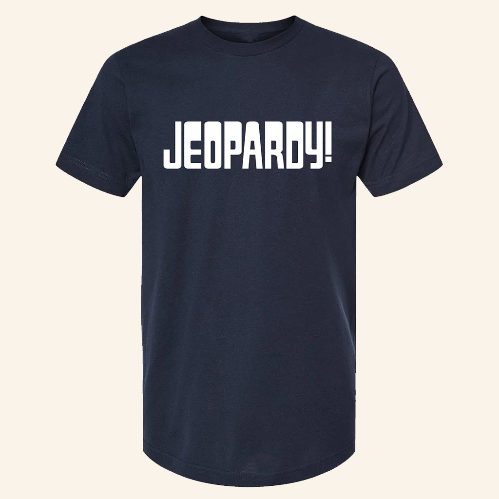 Jeopardy Merch Jeopardy Logo T-Shirt Birthday Gift Ideas For Son Jeopardy Merch Jeopardy Logo T-Shirt Birthday Gift Ideas For Son