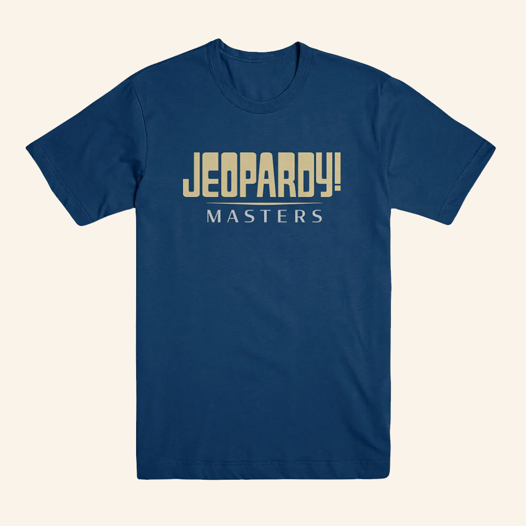 Jeopardy Merch Jeopardy Masters Tournament Logo T-Shirt Gifts For Him