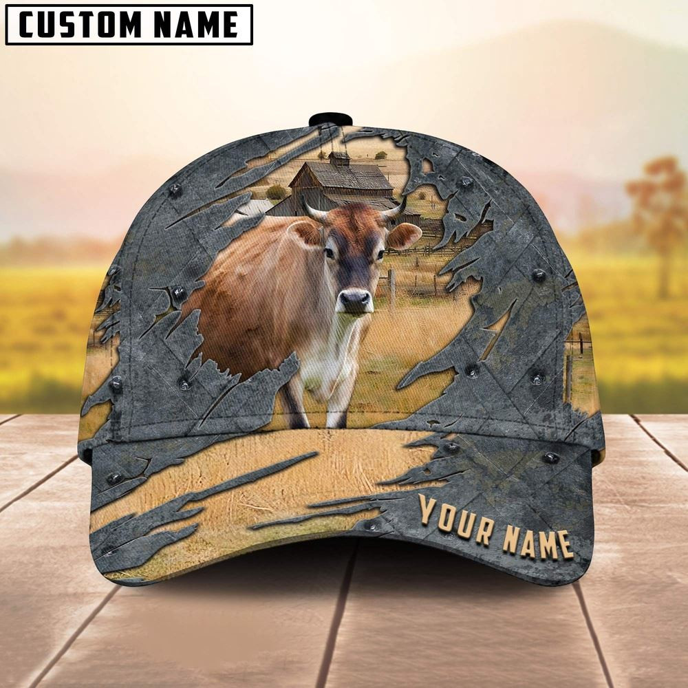 Jersey Customized Name Cap Farm Cap Farmer Baseball Cap Gift For Farmer