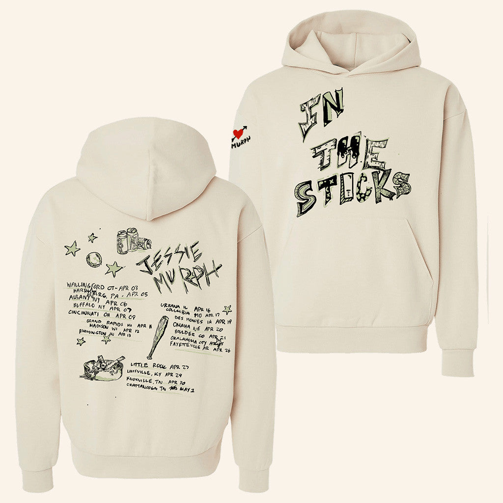 Jessie Murph Merch In The Sticks Tour Hoodie Gifts For Fans
