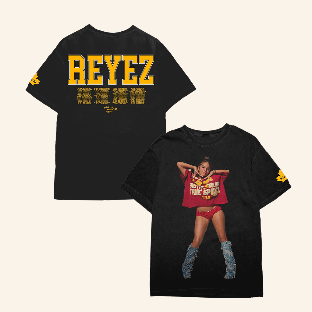 Jessie Reyez Merch Paid In Memories Photo Tour T-Shirt Gifts For Music Fans