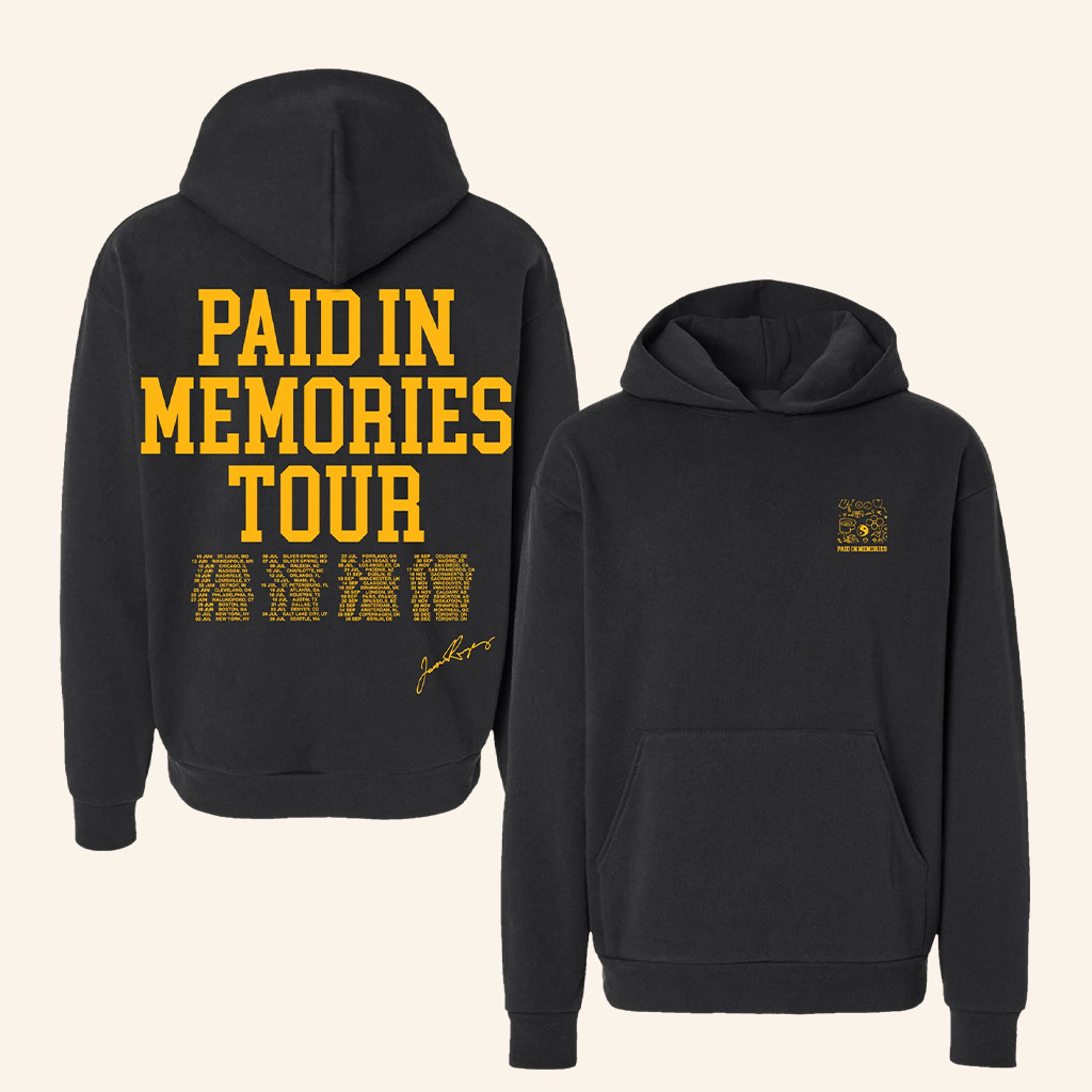 Jessie Reyez Merch Paid In Memories Tour Hoodie Presents For Music Lovers